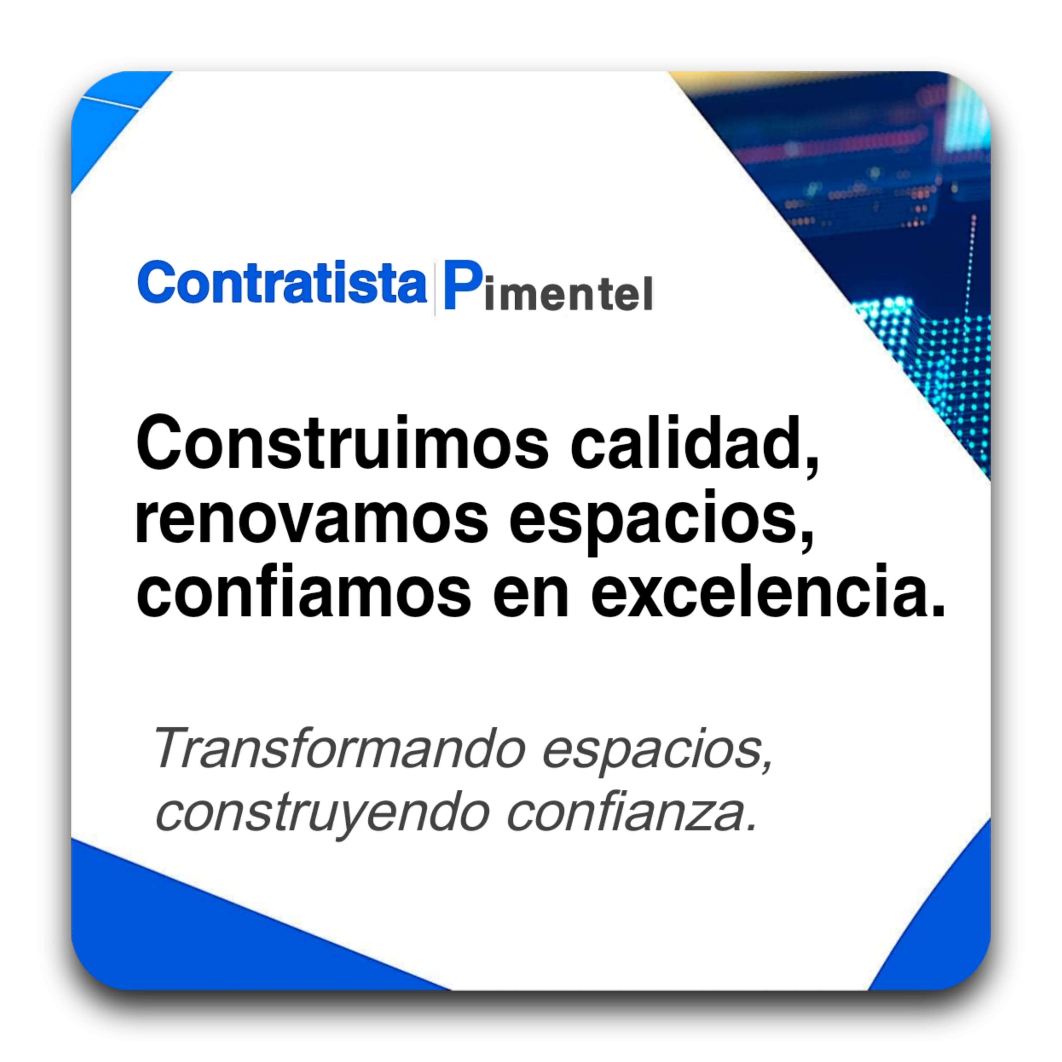 Contratista Pimentel oferta